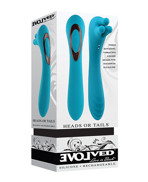 Shop for the Evolved Heads or Tails Dual Pleasure Vibrator at My Ruby Lips