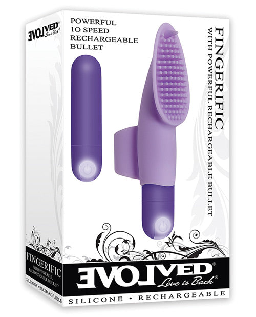 Evolved Fingerific Rechargeable Bullet: Intense Clitoral Bliss Product Image.