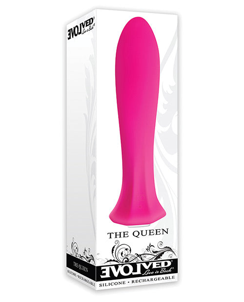 Evolved The Queen - Pink: Compact, Powerful, Erotic Vibrator Product Image.