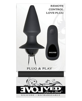 Evolved Plug & Play Remote Anal Plug: Luxurious Comfort & Customisable Pleasure - Featured Product Image