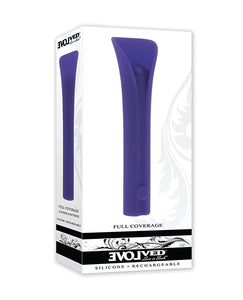 Evolved Full Coverage Stimulator in Purple: Your Gateway to Intense Pleasure