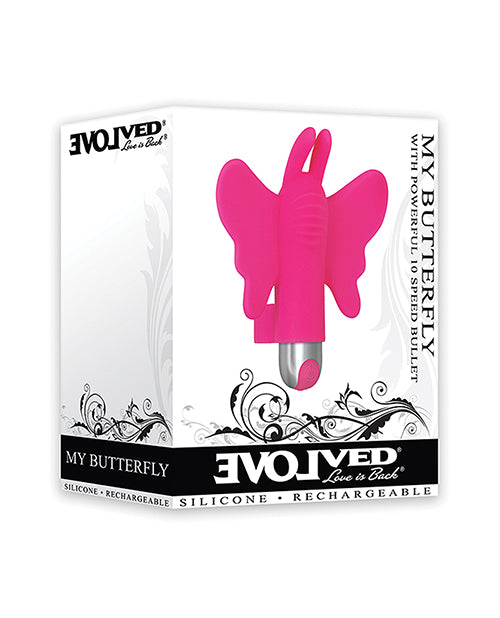 Evolved My Butterfly with 10-Speed Bullet - Pink: Dual Pleasure Delight - featured product image.
