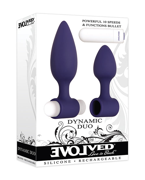 Evolved Dynamic Duo Anal Rechargeable - Ultimate Anal Pleasure Experience Product Image.