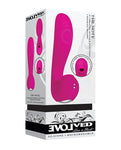 Evolved Pink Note Thumping Licking Vibe - 10 Speeds - G-Spot Stimulation - Clitoral Tongue - Submersible