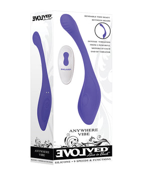 "Blue Dual-End Vibrator with Remote Control" - Featured Product Image
