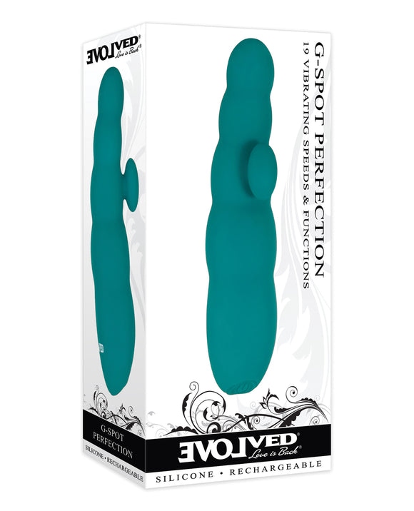 Evolved G Spot Perfection Vibe - Teal: Ultimate Pleasure Companion Product Image.