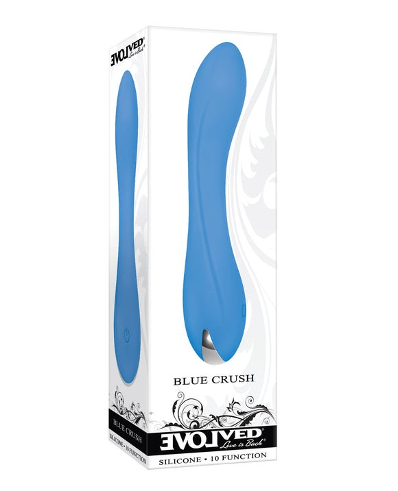 Blue Crush Petite Vibe: Ultimate Pleasure in Blue Product Image.