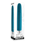 Evolved Super Slim Teal 12-Speed Waterproof Rechargeable Wand Vibrator