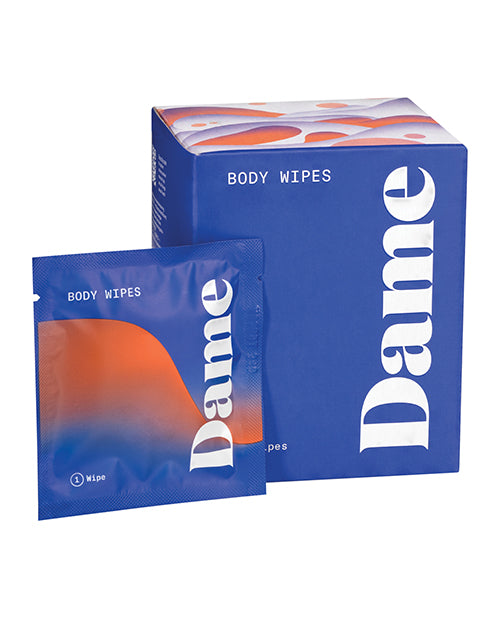 Dame pH Balanced Body Wipes with Aloe & Cucumber Product Image.