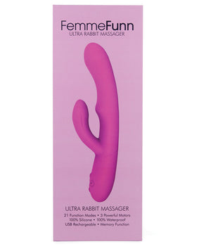 Femme Funn Ultra Rabbit - Pink: Lover's Touch Pleasure - Featured Product Image