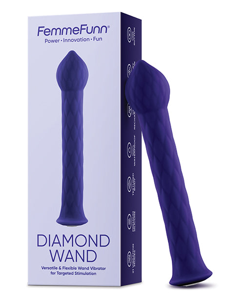 FemmeFunn Diamond Wand: compañero de placer definitivo Product Image.