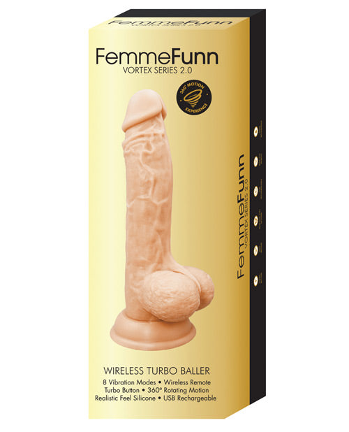 Femme Funn Turbo Baller 2.0: potencia máxima del placer Product Image.