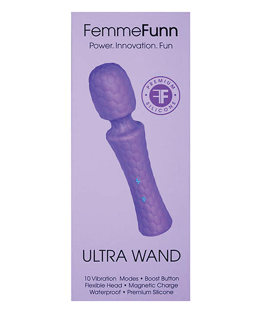 Femme Funn Ultra Wand: 10 potentes modos de vibración y botón de impulso - featured product image.