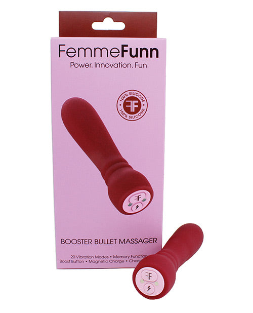 Femme Funn Booster Bullet: 20 Modes, Memory Function, Boost Button - featured product image.