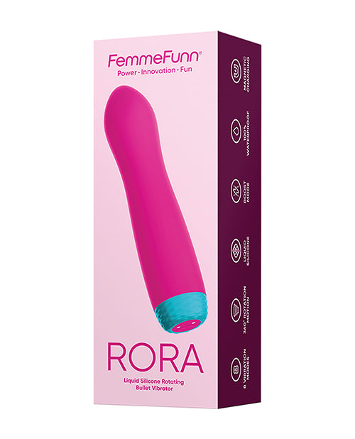 Femme Funn Rora Rotating Bullet in Pink: The Ultimate Pleasure Experience Product Image.