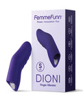 Femme Funn Dioni Wearable Finger Vibe - Dark Purple: Hands-Free Pleasure