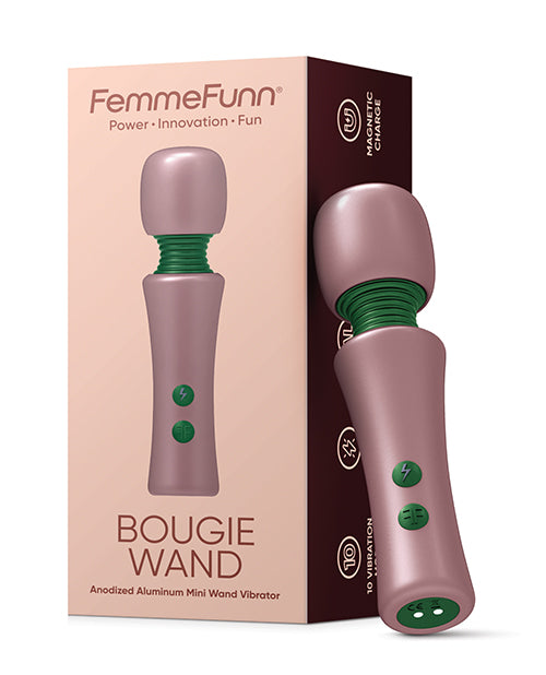 Varita flexible de oro rosa Femme Funn - featured product image.