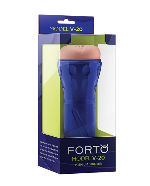 Forto Modelo V-20: Masturbador vaginal realista con lado duro 🌟 Product Image.