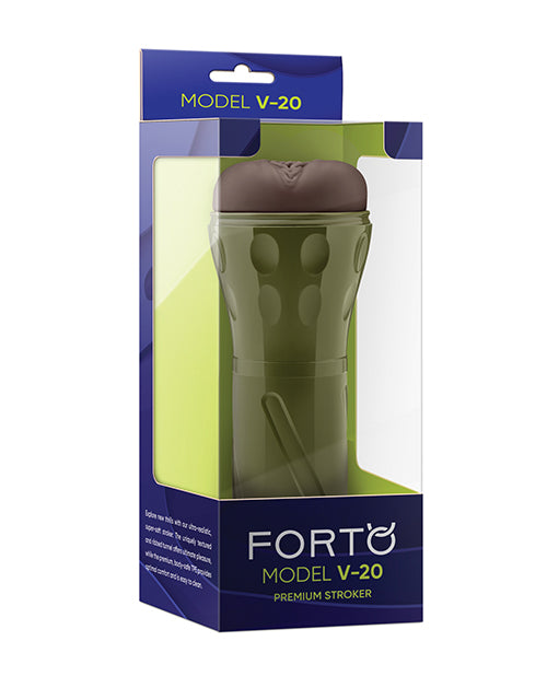 Forto Model V-20: Dark Elegance Vagina Masturbator - featured product image.