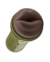 Forto Model M-80 Hard-Side Mouth Masturbator - Dark centered on a white background - featured product image.