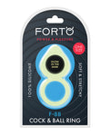 Forto F-88 Double Ring: Premium Liquid Silicone Pleasure