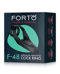 Forto F-48 Perineum Double C-ring: Dual Pleasure & Comfort