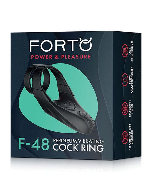 Forto F-48 Perineum Double C-ring: Doble placer y comodidad Product Image.