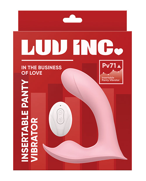 Luv Inc. Vibrador de bragas insertable: placer a medida mientras viaja - featured product image.