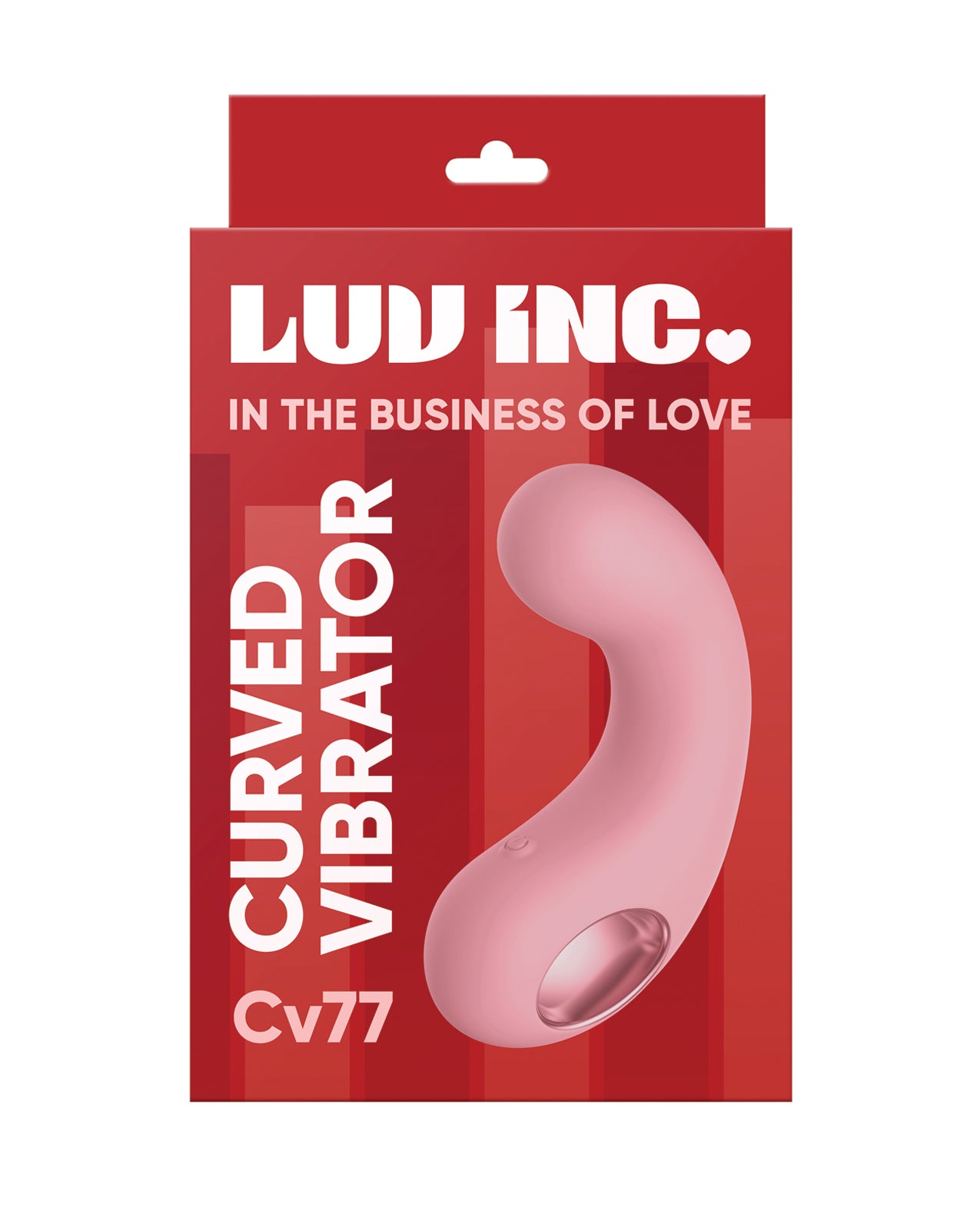 Shop for the Luv Inc. Curved Vibrator: Pink Pleasure Powerhouse at My Ruby Lips