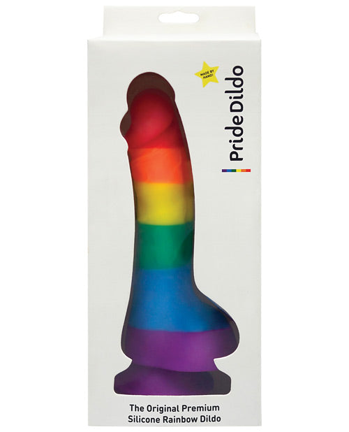 Consolador grueso Rick Rainbow Pride 🌈 Product Image.