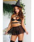 Play Under My Spell Black Lingerie Set