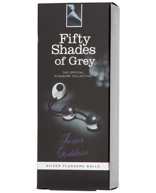 Shop for the Fifty Shades of Grey Inner Goddess Silver Metal Pleasure Balls at My Ruby Lips