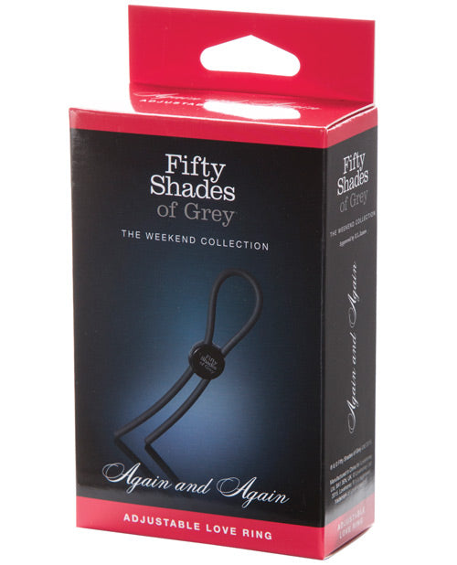 Fifty Shades of Grey Adjustable Love Ring - featured product image.
