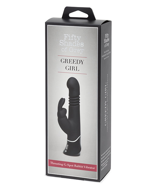 Fifty Shades of Grey Greedy Girl Thrusting G-Spot Rabbit Vibrator - featured product image.
