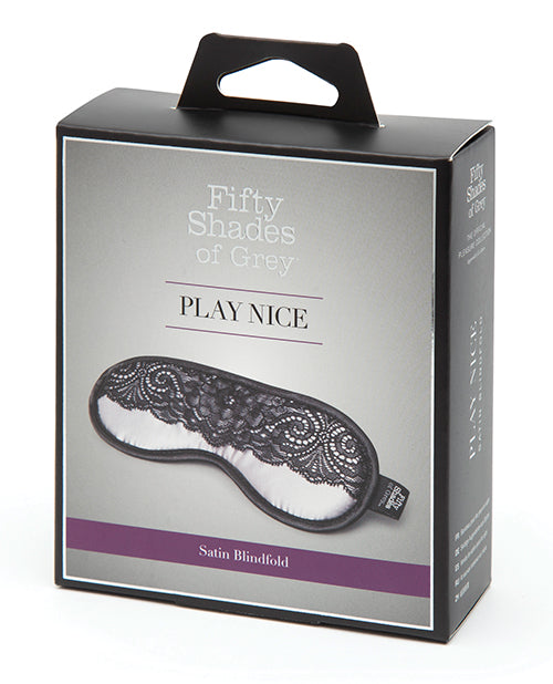 Fifty Shades of Grey Sensory Satin & Lace Blindfold - featured product image.