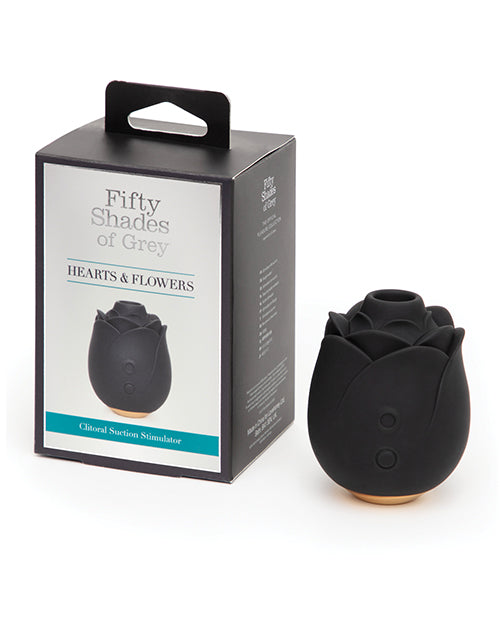 Shop for the Fifty Shades of Grey Rose Clitoral Suction Stimulator - Intense Pleasure in a Petal Shape at My Ruby Lips