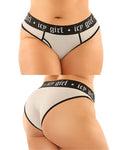 Vibes Buddy Pack: Icy Girl Metallic Boy Brief & Lace Thong Set