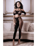 Sheer Fantasy Missing You Off Shoulder Top & Leggings Set