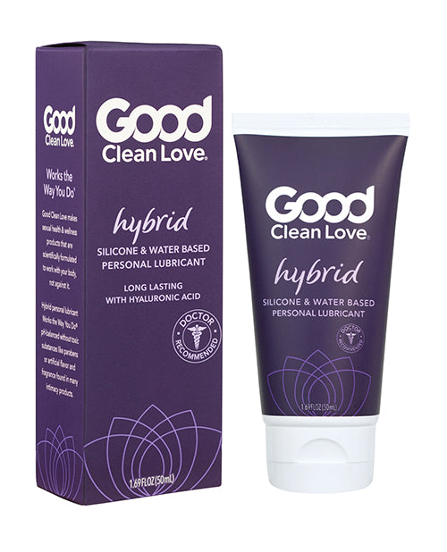 Good Clean Love Hybrid Lubricant: Ultimate Intimate Comfort Product Image.