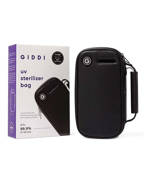 Bolsa esterilizadora UV GIDDI - Negra: el mejor compañero de higiene Product Image.