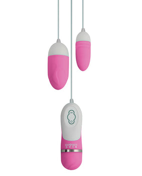 GigaLuv Dual Vibra Bullets - Tiffany Blue Dual Vibrating Bullets - Featured Product Image
