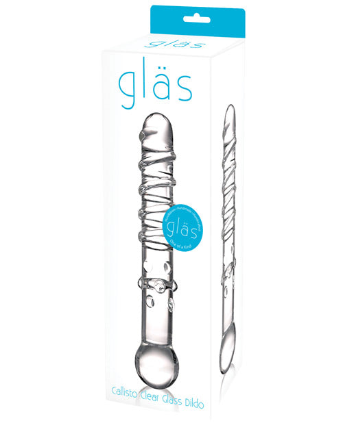 Callisto Clear Glass Dildo - Ultimate Pleasure - featured product image.