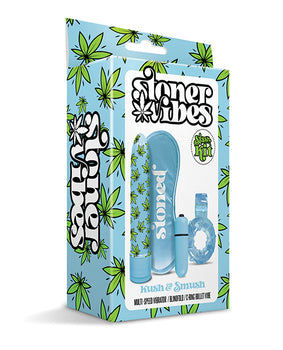 Kit sensorial Stoner Vibes Kush &amp; Smush - Azul: máximo placer - Featured Product Image