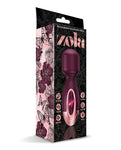 Zola Mini Wand: Placer de lujo en Borgoña/Oro rosa