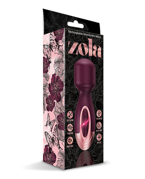 Zola Mini Wand: Placer de lujo en Borgoña/Oro rosa - Featured Product Image