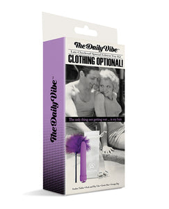 The Daily Vibe Clothing is Optional Kit in Purple