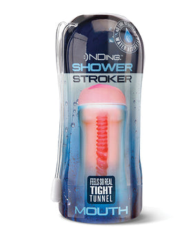 Ivory Hands-Free Shower Stroker: No-Lube Pleasure - Featured Product Image
