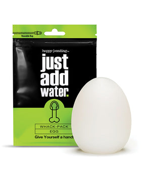 Just Add Water Whack Pack Egg: Revolutionary Self-Lubricating Stroker - Featured Product Image