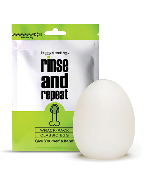 Rinse & Repeat Whack Egg: Personalised Pleasure & Comfort Product Image.
