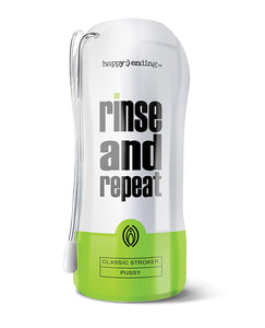 Rinse & Repeat Realistic Pussy Stroker: Experience Pleasure Redefined